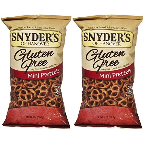 Snyders Of Hanover Gluten Free Mini Pretzels - 8 Oz - 2 Pk