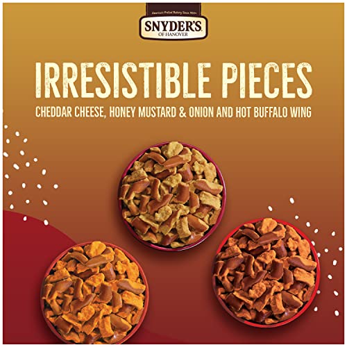 Snyders Of Hanover Pretzel Pieces, Honey Mustard &Amp; Onion, 12 Ou