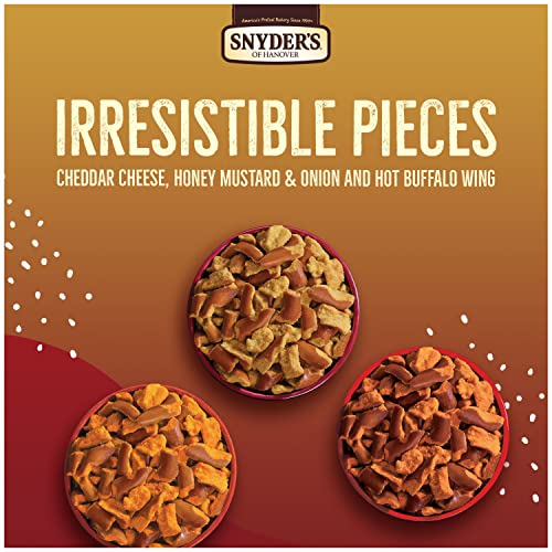 Snyders Of Hanover Pretzel Pieces, Honey Mustard &Amp; Onion, 12 Ou