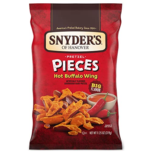 Snyders Of Hanover Pretzel Pieces, Hot Buffalo Wing, 11.25 Oz