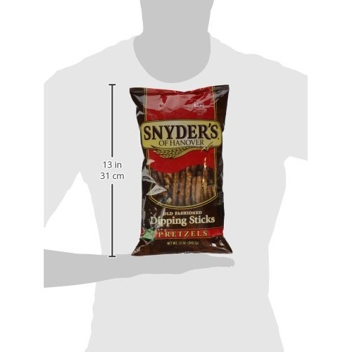 Snyders Of Hanover Old Fashioned Dipping Sticks Pretzels, 12 Ounce Snyders Of Hanover Old Fashioned Dipping Sticks Pretzels, 12 Ounce