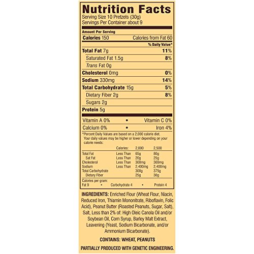 Snyders Of Hanover Pretzels Pieces, Peanut Butter Filled, 10 Ou