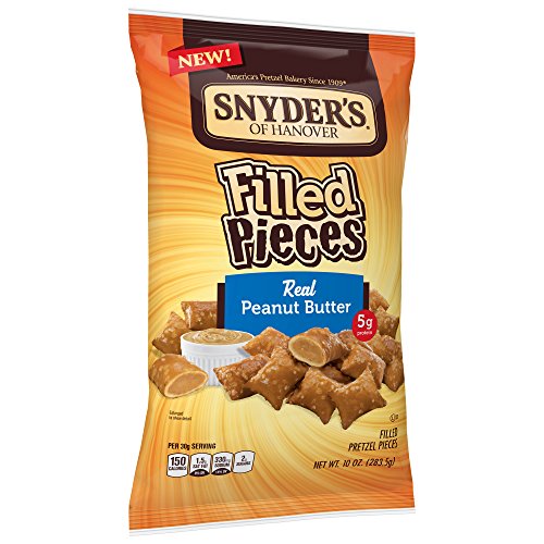 Snyders Of Hanover Pretzels Pieces, Peanut Butter Filled, 10 Ou