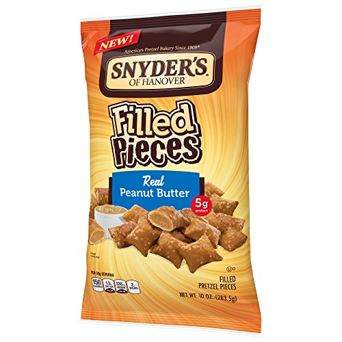 Snyders Of Hanover Pretzels Pieces, Peanut Butter Filled, 10 Ou