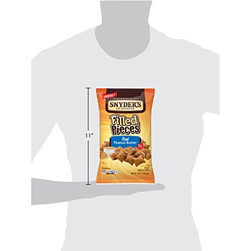 Snyders Of Hanover Pretzels Pieces, Peanut Butter Filled, 10 Ou