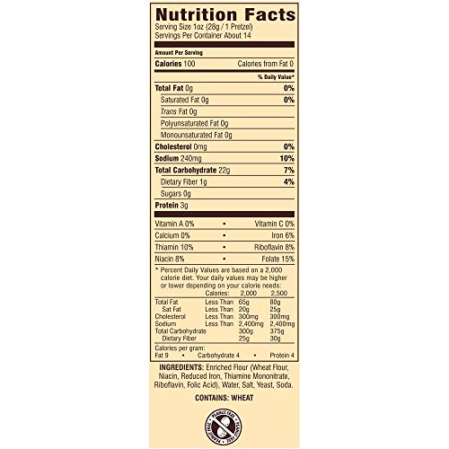 Snyders Of Hanover Pretzels, Sourdough Hard Pretzels, 13.5 Ounc