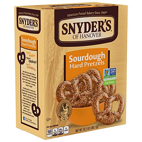Snyders Of Hanover Pretzels, Sourdough Hard Pretzels, 13.5 Ounc