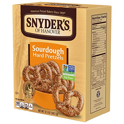 Snyders Of Hanover Pretzels, Sourdough Hard Pretzels, 13.5 Ounc