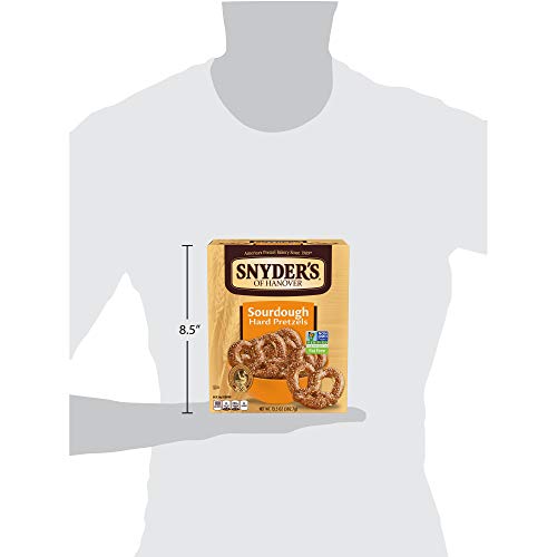 Snyders Of Hanover Pretzels, Sourdough Hard Pretzels, 13.5 Ounc