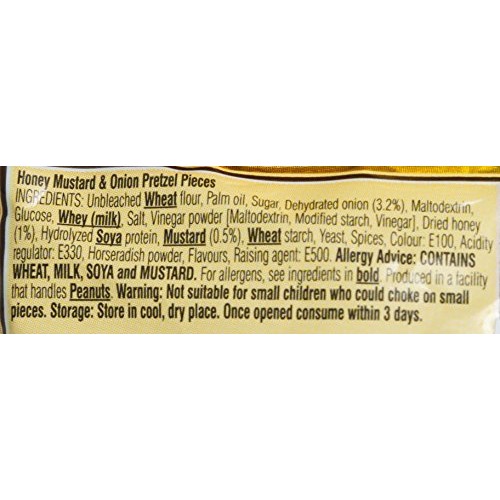 Snyders Honey Mustard Onion Pretzel Pieces 125G