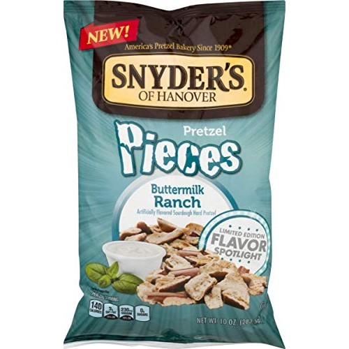 Snyders Of Hanover Flavored Pretzel Pieces- 10 Oz. Bags Butterm