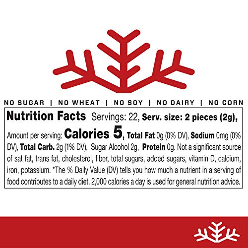 New Look Black Cherry Xylitol Candy Chips 3-Pack - Snø 1.5Oz