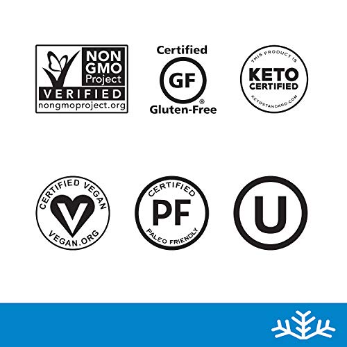 Blue Raspberry Xylitol Candy Chips - Snø 1Lb Bag - Handcrafted W