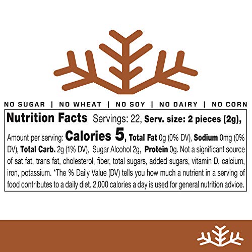 New Look Cinnamon Xylitol Candy Chips 3-Pack - Snø 1.5Oz Tin