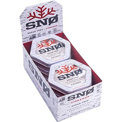 New Look Cinnamon Xylitol Candy Chips 3-Pack - Snø 1.5Oz Tin