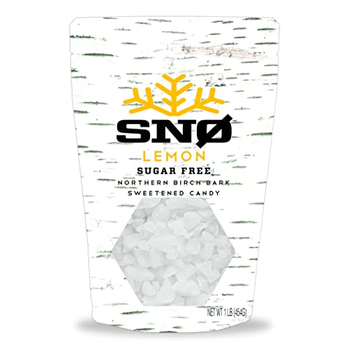 Lemon Xylitol Candy Chips - Snø 1Lb Bag - Handcrafted W/ Only 2
