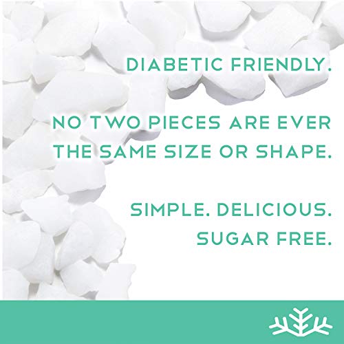 Wintergreen Xylitol Candy Chips - Snø 1Lb Bag - Handcrafted W/ O