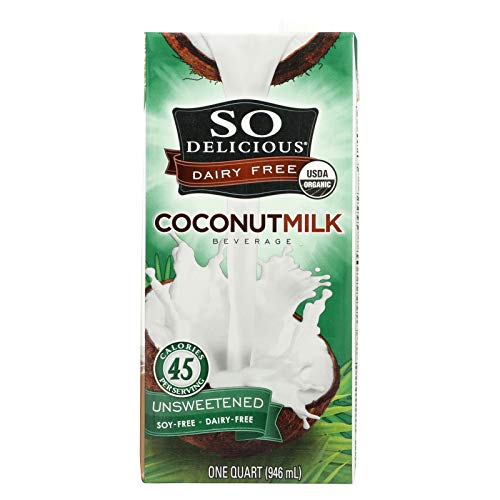 So Delicious Coconut Milk Beverage - Unsweetened - Case Of 12 -