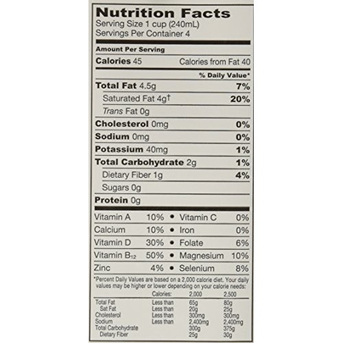 So Delicious Dairy-Free Organic Coconutmilk Beverage, Vanilla, 3