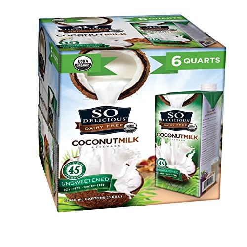So Delicious Dairy-Free Organic Coconutmilk Beverage, Unsweetene
