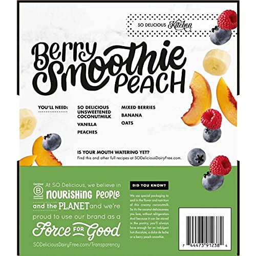 So Delicious Organic Coconut Milk, Gluten, Dairy, Kosher &Amp; Soy F