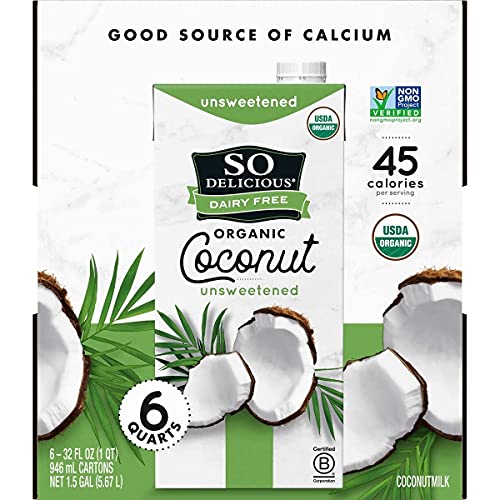 So Delicious Organic Coconut Milk, Gluten, Dairy, Kosher &Amp; Soy F