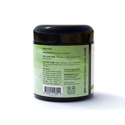 So Jamaican Black Castor Oil Pure Butter | Coconut | Made From 1