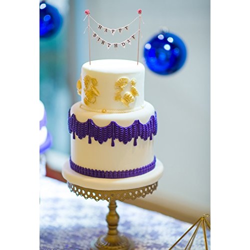 Soccerene Happy Birthday Cake Bunting Topper Cake Topper Garland