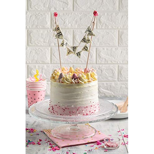 Soccerene Happy Birthday Cake Bunting Topper Cake Topper Garland