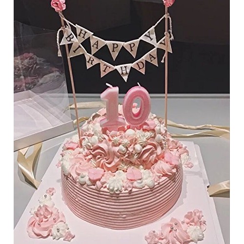 Soccerene Happy Birthday Cake Bunting Topper Cake Topper Garland