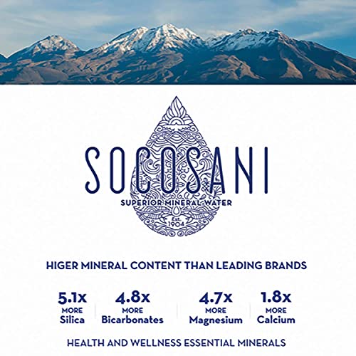 Socosani Sparkling Ph Balanced Electrolyte Mineral Water 1Lt X 1