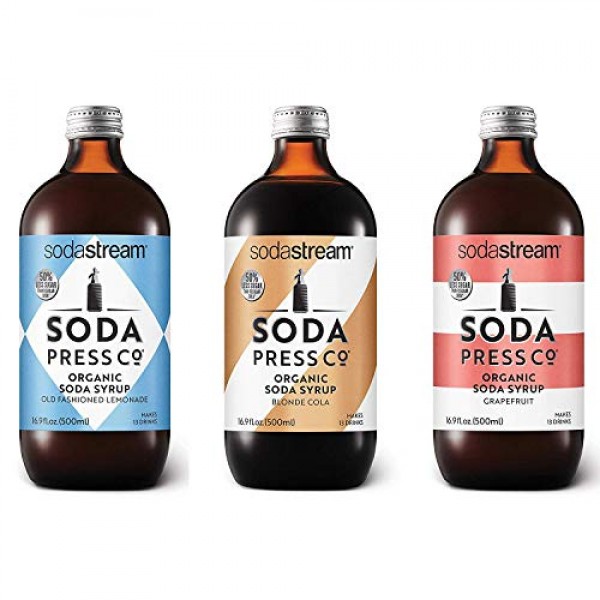 Sodastream Soda Press Classic Variety Pack, 16.9 Fl Oz