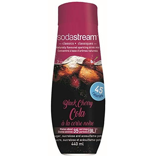 Sodastream Black Cherry Cola Syrup, 14.8 Fluid Ounce