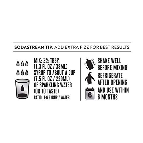 Sodastream Organic Passionfruit &Amp; Mandarin Kombucha Flavor Mix,