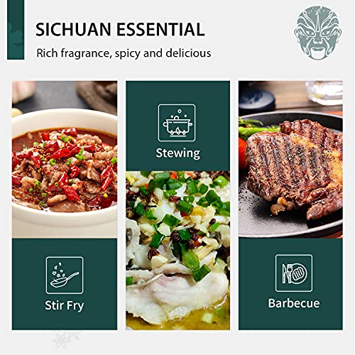 Soeos Authentic Sichuan Peppercorns 8Oz Grade A, Non-Gmo Verif