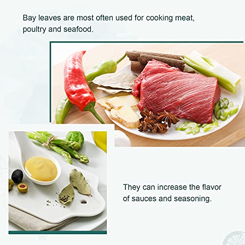 Soeos Bay Leaves 2Oz, Non-Gmo Verified, Bay Laurel Leaf, Dried B