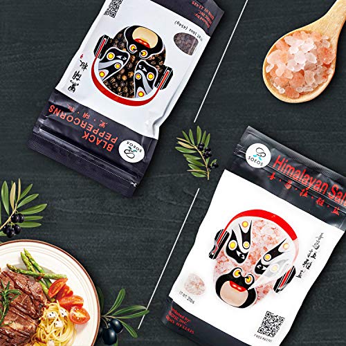 Soeos Black Peppercorns, Whole Black Pepper. Black Peppercorsn