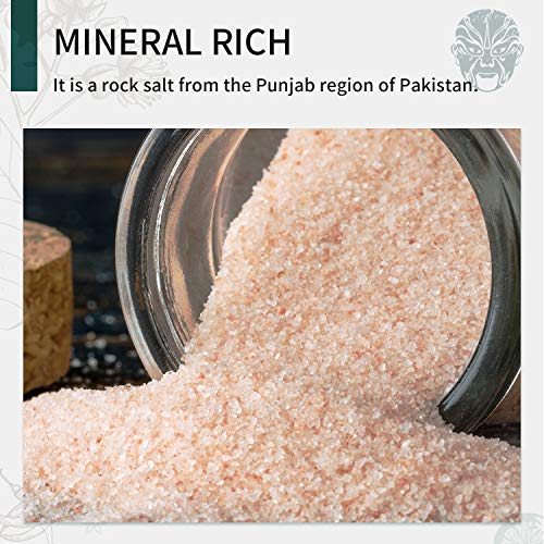 Soeos Himalayan Salt, Pink Salt, 1.1 Kg 38.8Oz. Himalayan Pink