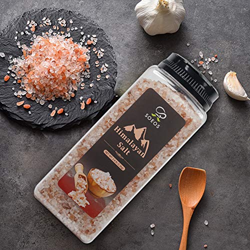 Soeos Hymalayan Salt, Pink Salt, , 2.4 Lb 38.8Oz. Coarse Grain