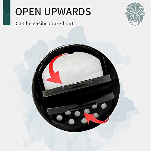 Soeos Organic Ground Black Pepper, Black Pepper Powder, Ground B