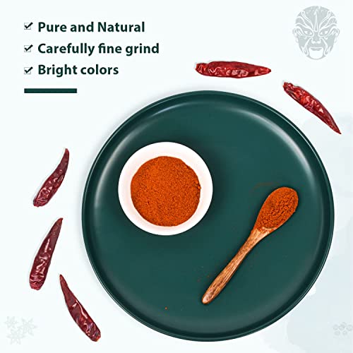 Soeos Premium Sichuan Chili Powder 8oz226g,All Natural,Asian C...