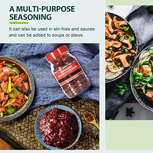 Soeos Sichuan Broad Bean Paste with Chili Oil 28.22oz 800g, Ho...