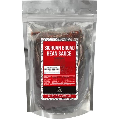 Soeos Sichuan Pixian Boad Bean Paste, Pixian Doubanjiang Chili P