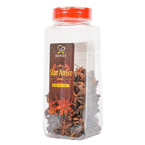 Soeos Star Anise Seeds Anis Estrella, Whole Chinese Star Anise