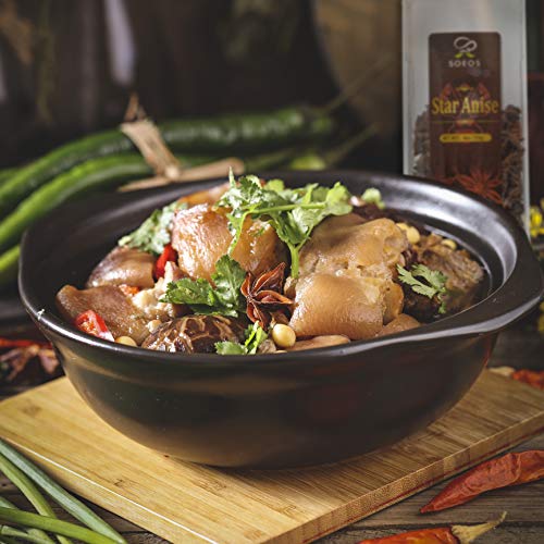 Soeos Star Anise Seeds Anis Estrella, Whole Chinese Star Anise