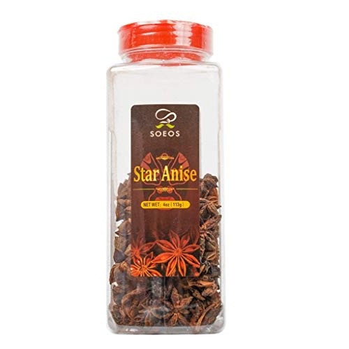 Soeos Star Anise Seeds Anis Estrella, Whole Chinese Star Anise