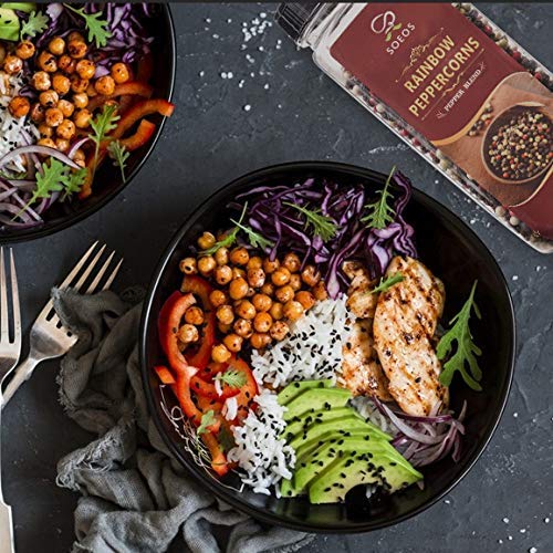 Soeos Whole Black Peppercorn Mix 8Oz, Black Pepper Mix For Gri