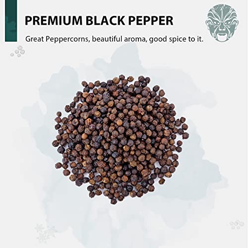 Soeos Whole Black Peppercorns 16 Oz, Grade Aaa, Black Pepperco