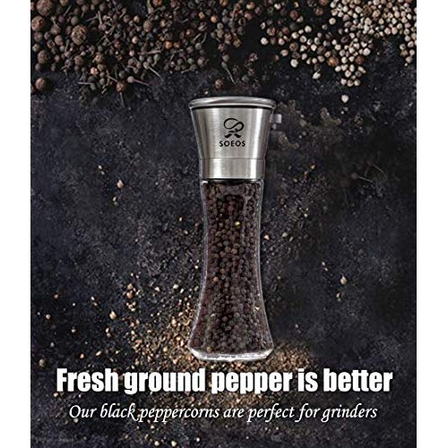 Soeos Whole Black Peppercorns 32 Ounce, Black Peppercorns For