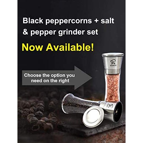 Soeos Whole Black Peppercorns 32 Ounce, Black Peppercorns For